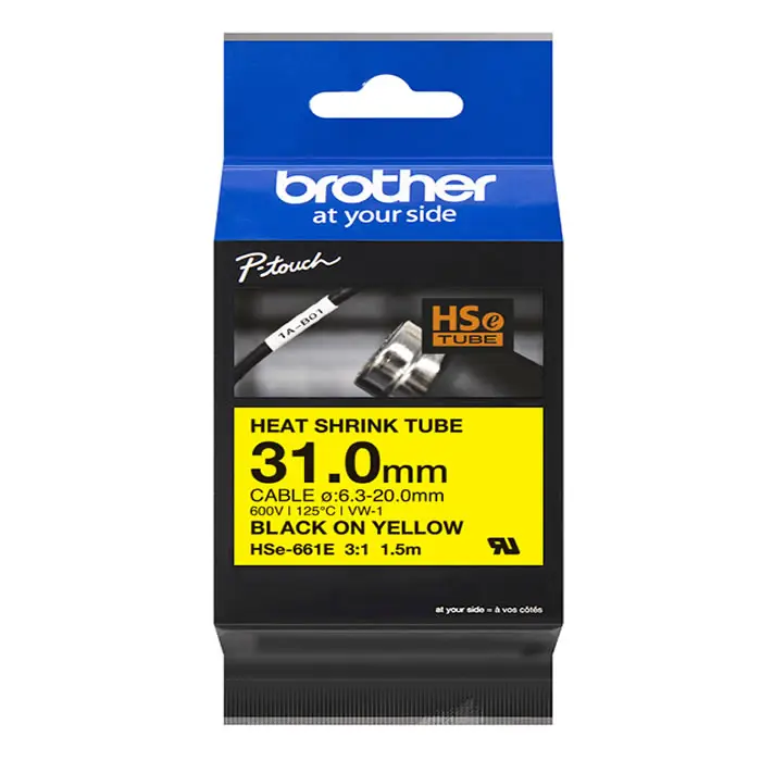 brother-p-touch-hse-661e-orijinal-sari-uzerine-siyah-isi-ile-daralan-laminasyonlu-etiket-31mm